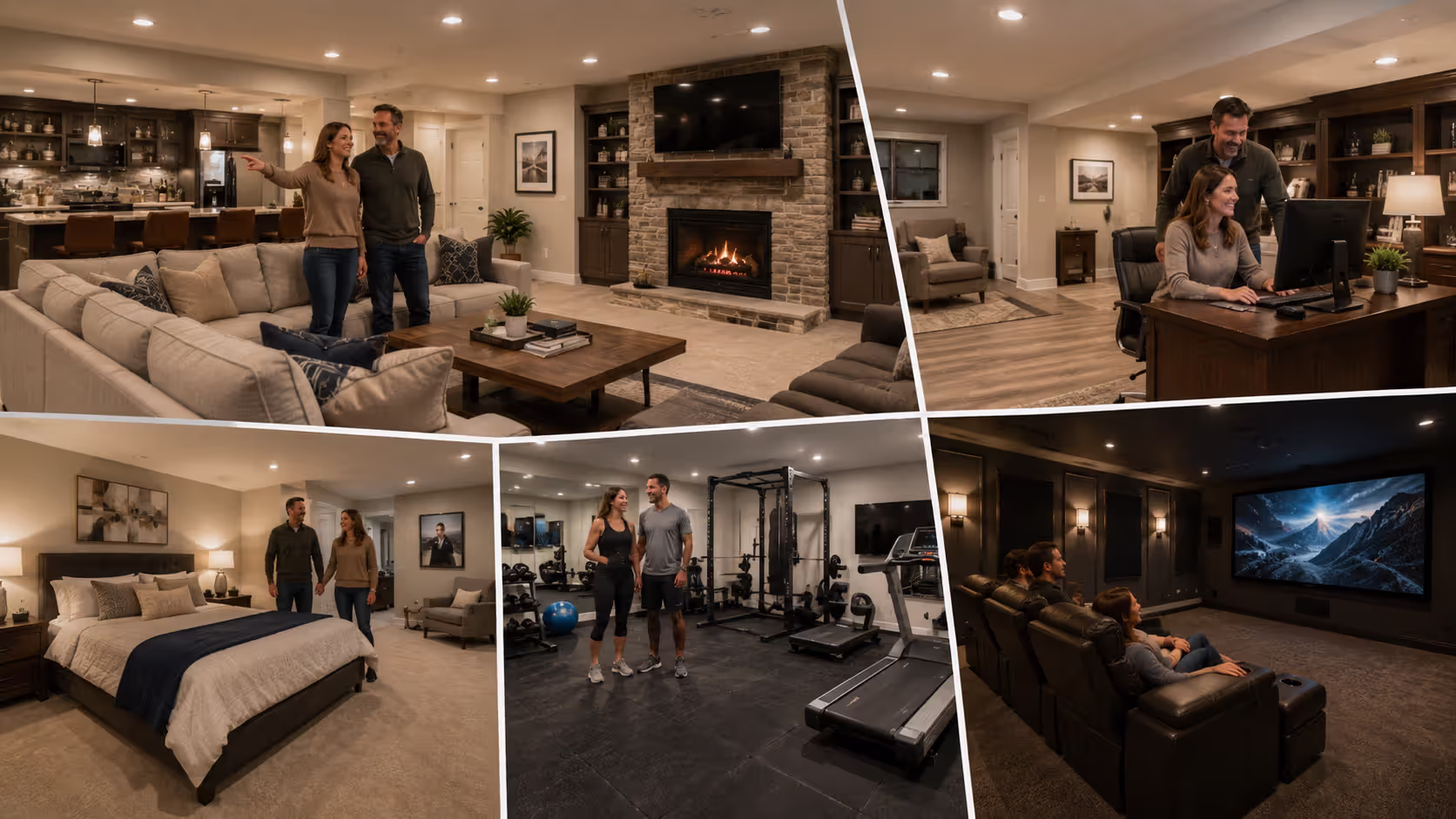 One Basement, Many Possibilities