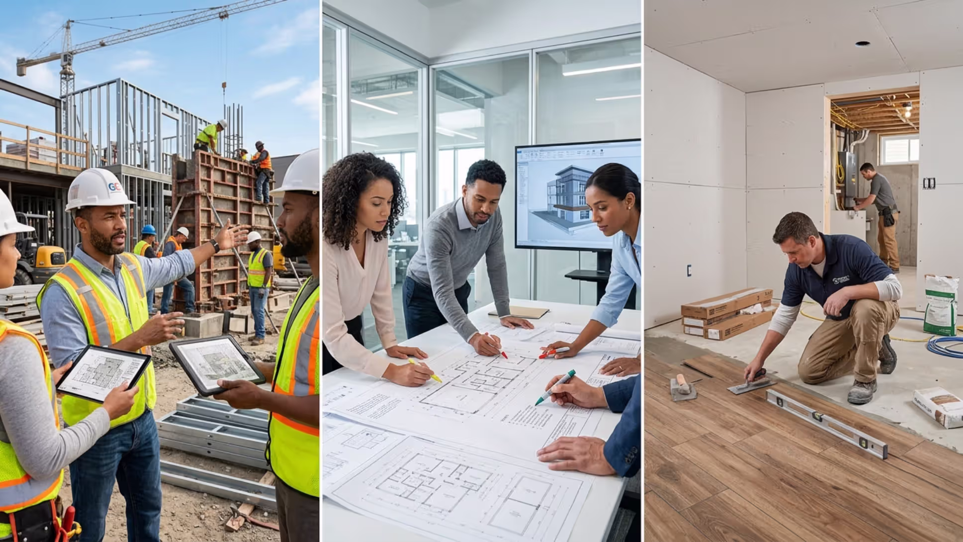 Comparison of general contractors, design-build firms, and specialty contractors