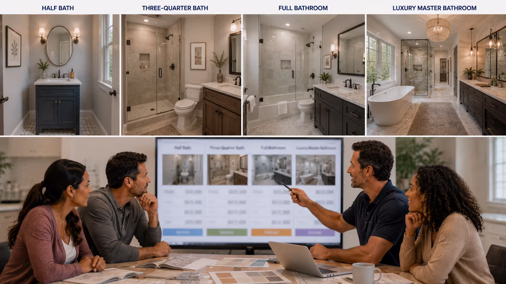 Comparing Bathroom Types