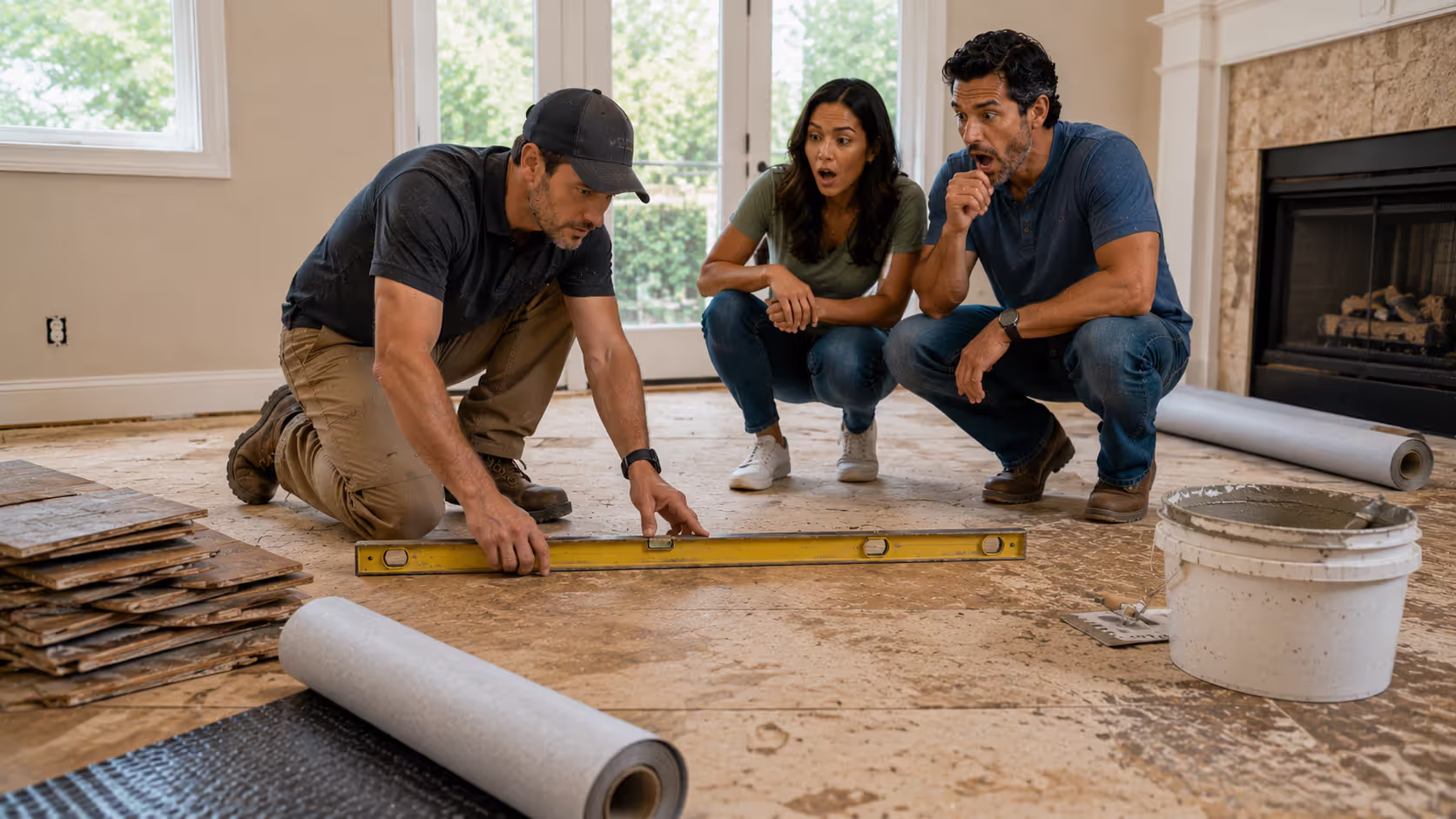 Inspecting the Subfloor