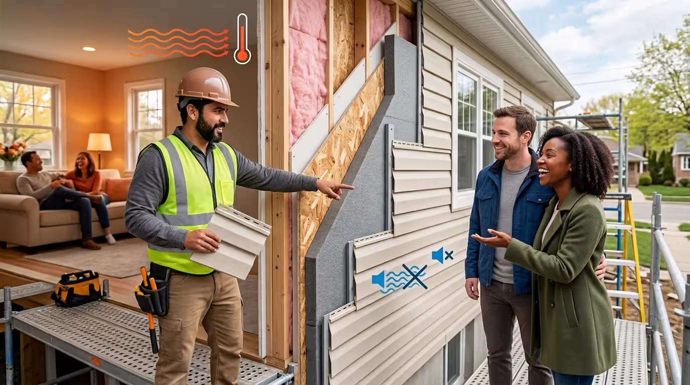 Insulated Siding Benefits